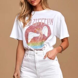 Lulus - White Denim Shorts size 30/US10